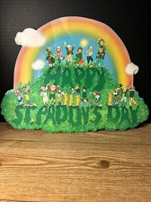 Vintage St. Patrick's Day Die Cut Ambassador 12  By 17  Wall Hanging Decoration