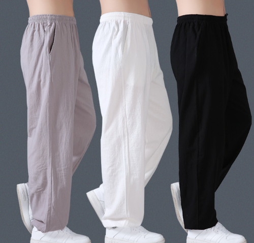 Linen Yoga Trousers