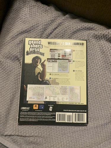 Grand Theft Auto San Andreas Strategy Guide Game Book Bradygames No Poster - Picture 2 of 4