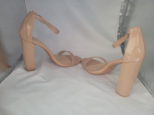 Pretty little thing Gr. 6 Sandalen nude offene Zehenpartie Knöchelriemen Blockabsatz neu mit Karton - Bild 6 von 10