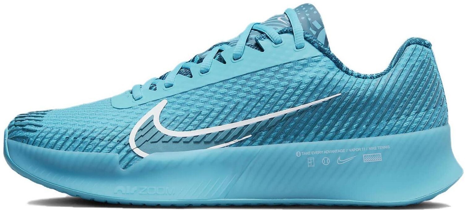 ☆るぅ☆30 NikeCourt Air Zoom Vapor 11 HC Teal Nebula for Sale | Authenticity