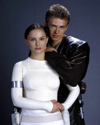 Star Wars graph Anakin Skywalker And Padme 8x10 PHOTO PRINT