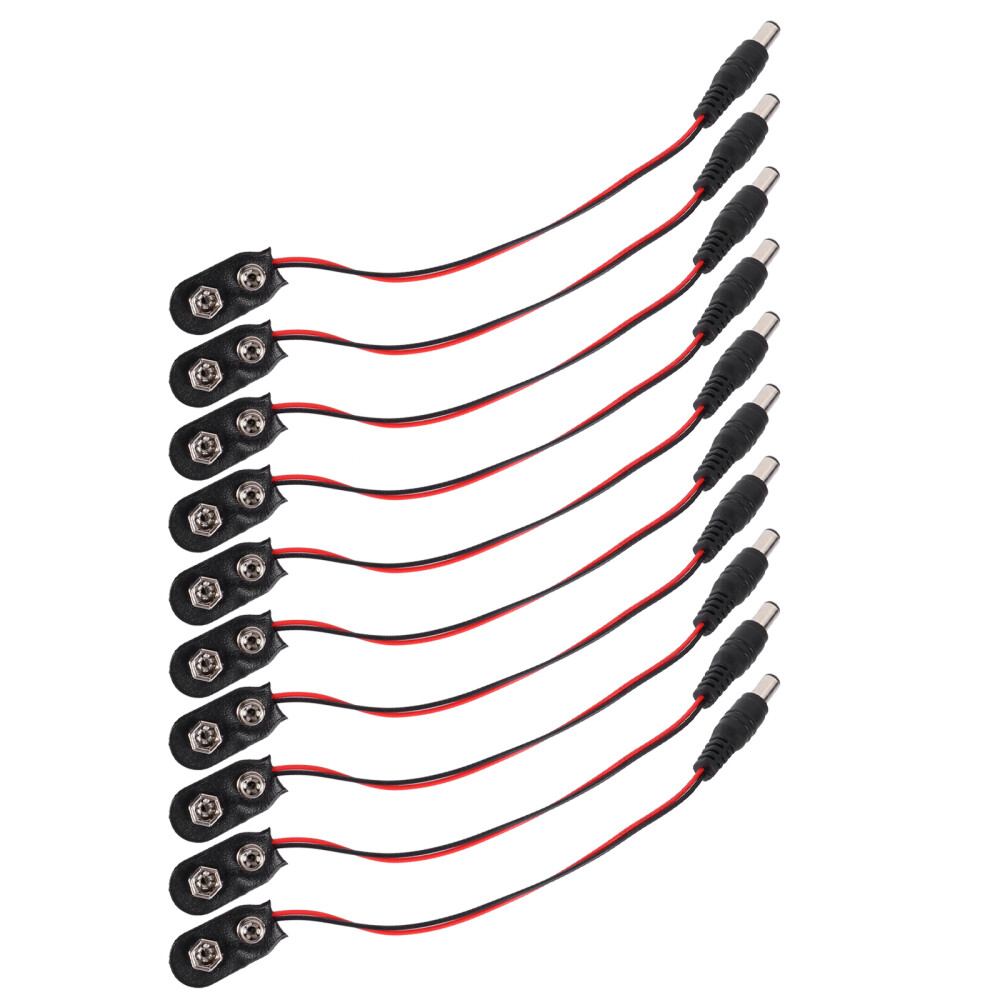 9V BATTERIE SNAP Anschluss & AC Adapter Für Radio/Quadrat 6HR61 6KR61 6LR61 PP3 EUR 17,65 - DE