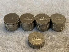 Lot (45) Space Aliens Grill & Bar Midwest Coin Concepts Arcade Game Tokens 22mm