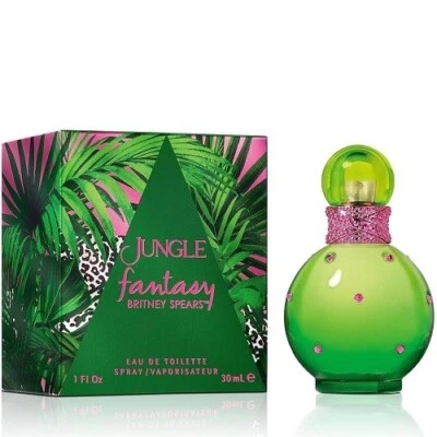 BRITNEY SPEARS JUNGLE FANTASY 30ML EAU DE TOILETTE SPRAY BRAND NEW & SEALED