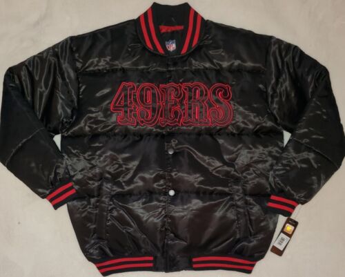 San Francisco 49ers Bronx Bubble Varsity Starter X G-III Jacket Sz M Bang Bang🔥