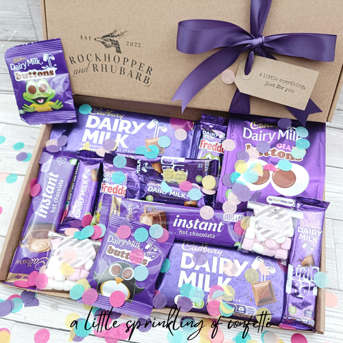 Cadbury Dairy Milk Chocolate Gift Box Personalised Hamper Easter