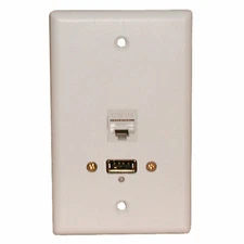Philmore 75-663 USB Plus Wall Plate