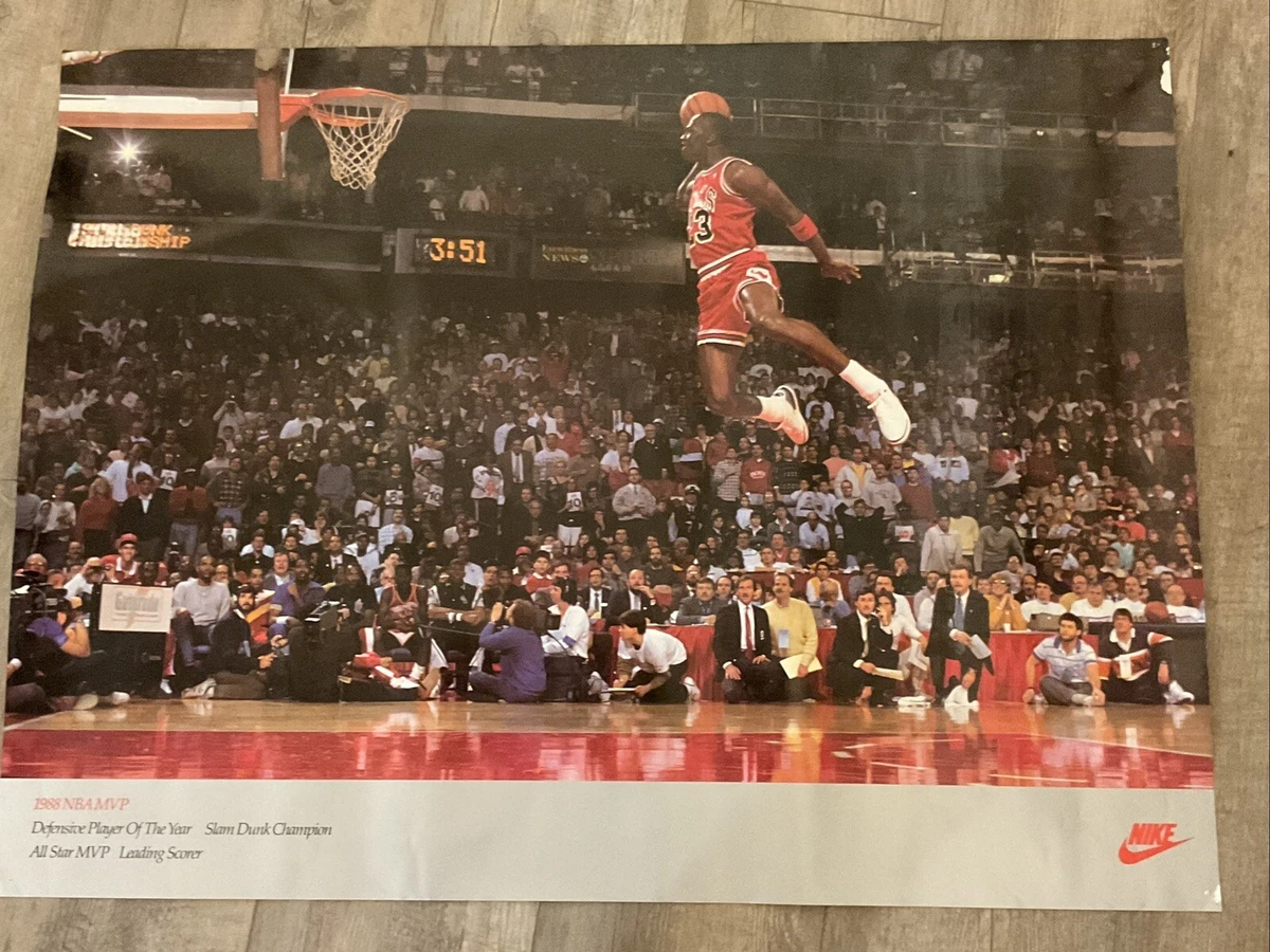 Michael Jordan, Early days, Dunk Poster