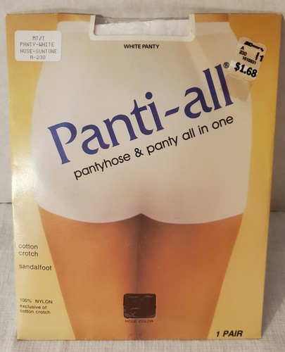 Vintage 1982 Kmart Panti-all Pantyhose 