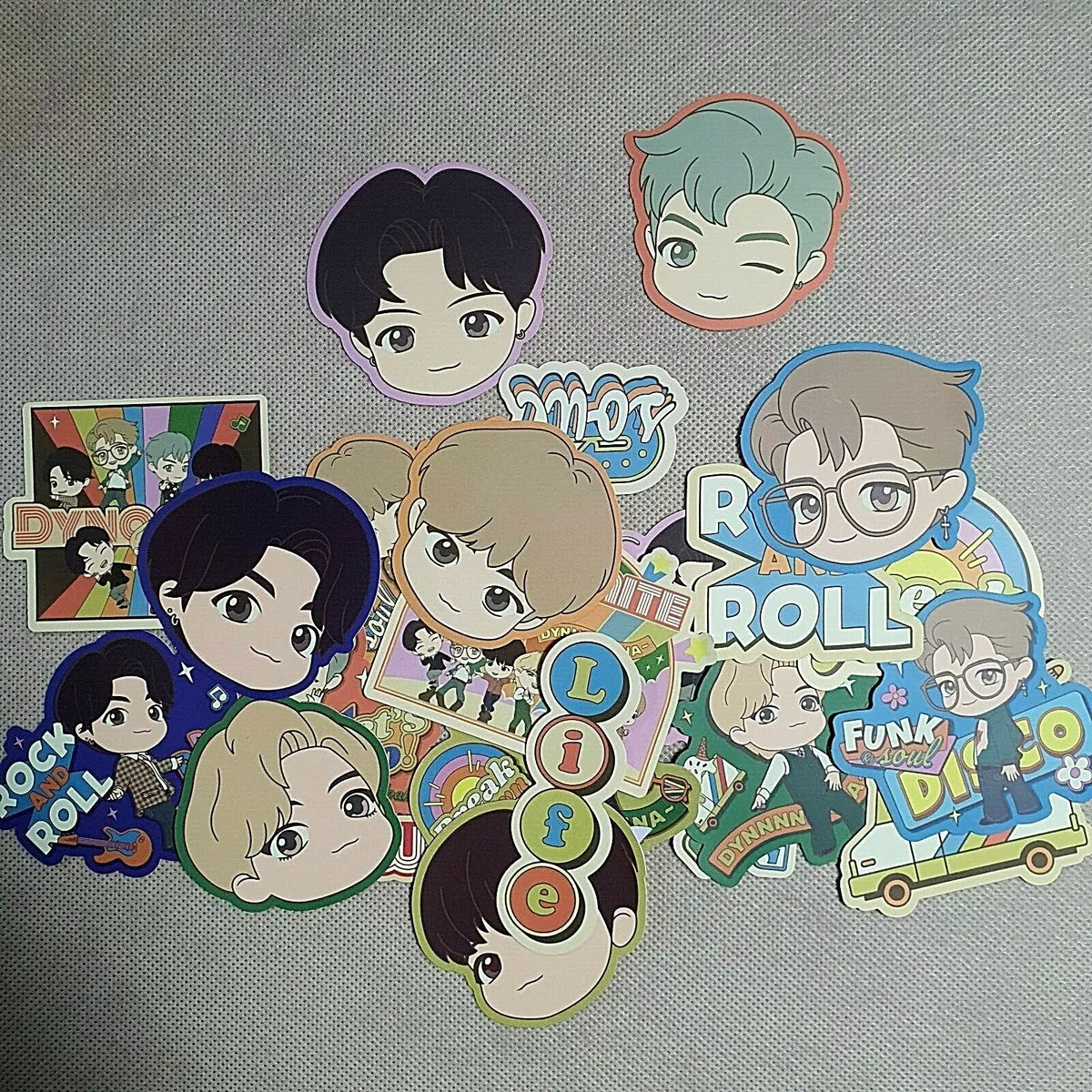 BTS For TV 5 Glitter Sticker