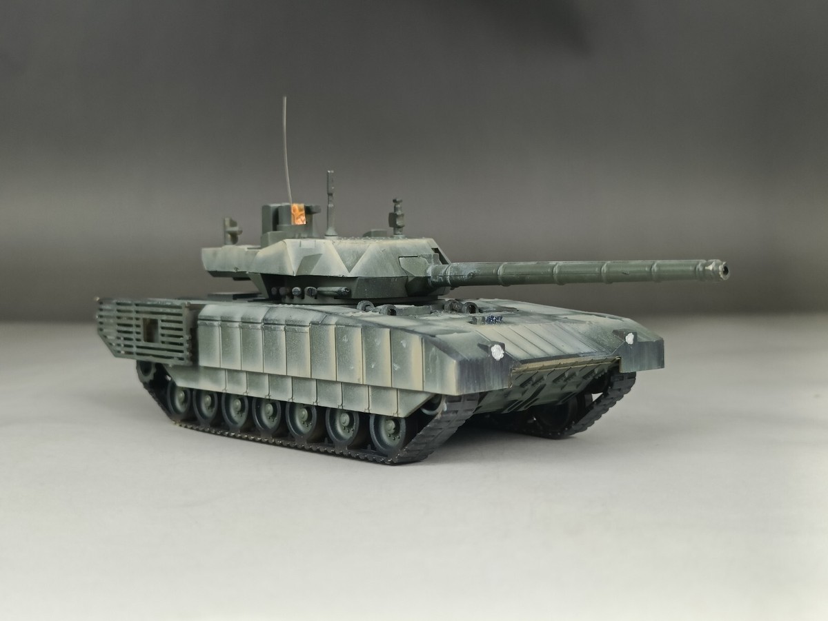 1/72 Built Modern Russian T-14 Armata Main Battle Tank Model | eBay