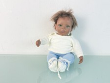 Künstlerpuppe Waltraud Hanl Vinyl Puppe 27 cm. Top Zustand 
