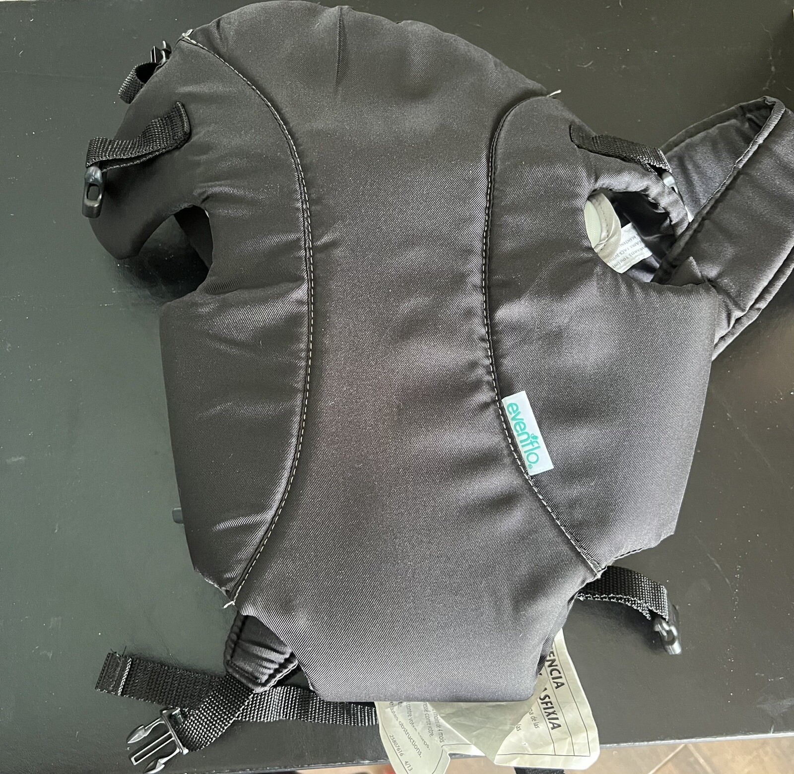 Evenflo Baby Carrier Backpack for Front Wear Black - A0061