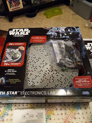 Disney Star Wars Death Star Electronics Lab Kit Science Uncle Milton Lights Soun