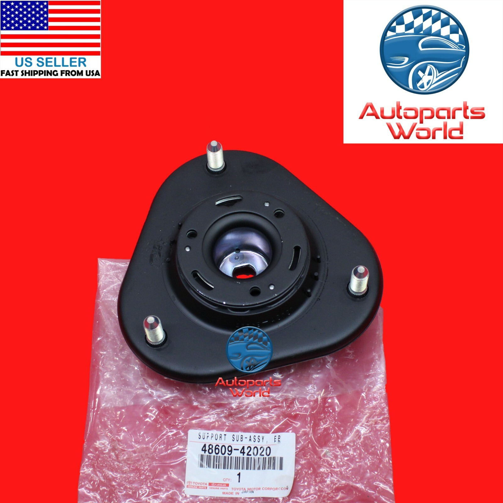 NEW GENUINE OEM TOYOTA 20062012 RAV4 FRONT SUSPENSION STRUT MOUNT