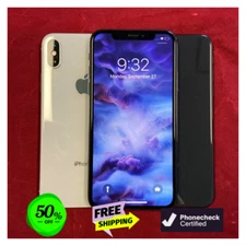 Apple iPhone XS -256GB 64GB- Mint Condition Unlocked Verizon Att Silver / Gray