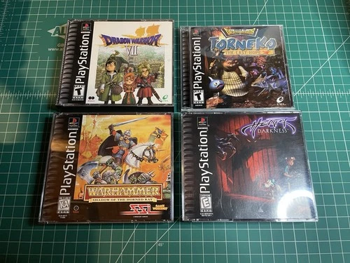 PS1 Games Lot #6 (4 Games Total)