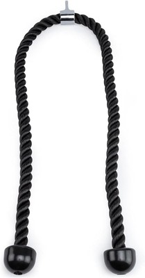 Long Tricep Rope for Home Gym Pulley System,Double Length Tricep Pull Down Rope
