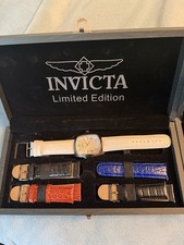 Invicta Limited Edition Quartz Cushion Watch ...