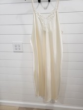 2x Cinema Etoile Satin Nightgown Vintage Euc