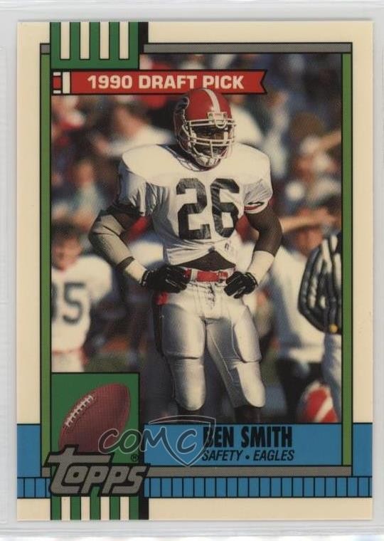 1990 Topps Collector's Edition (Tiffany) Ben Smith #84 Rookie RC 9b4