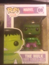 Funko 375 Inch Hulk Pop Vinyl Figure Classic Marvel Collectible Display