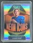 Jaxson Dart 2025 Panini Select #18 Silver Prizm Neon Icons Rookie RC