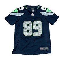 NIKE NFL Seattle Seahawks Youth Blue Football Jersey 89 Doug Baldwin S (8/10)
