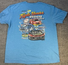 NASCAR Phoenix Raceway Triple Header Weekend 2024 T Shirt XL Blue
