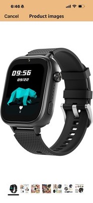 OKYUK Kids Smart Watch Gift for Girls Age 5-12, 4G Kids Watch 47 Games, HD Touch