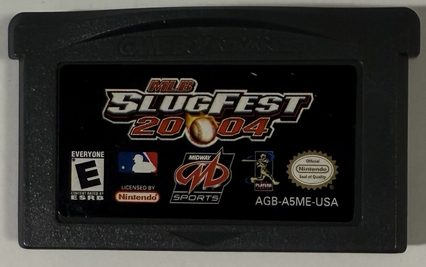 MLB Slugfest 2004 Game Boy Advance 2003 Cartridge Only Used