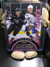 21-22 UD Series 1 Hockey Young Guns Canvas Checklist C120 Byfield/Newhook