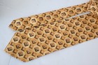 XMI PLATINIUM YELLOW SILK MEN'S NECK Tie W:3 3/4" BY L:61" — photo 2