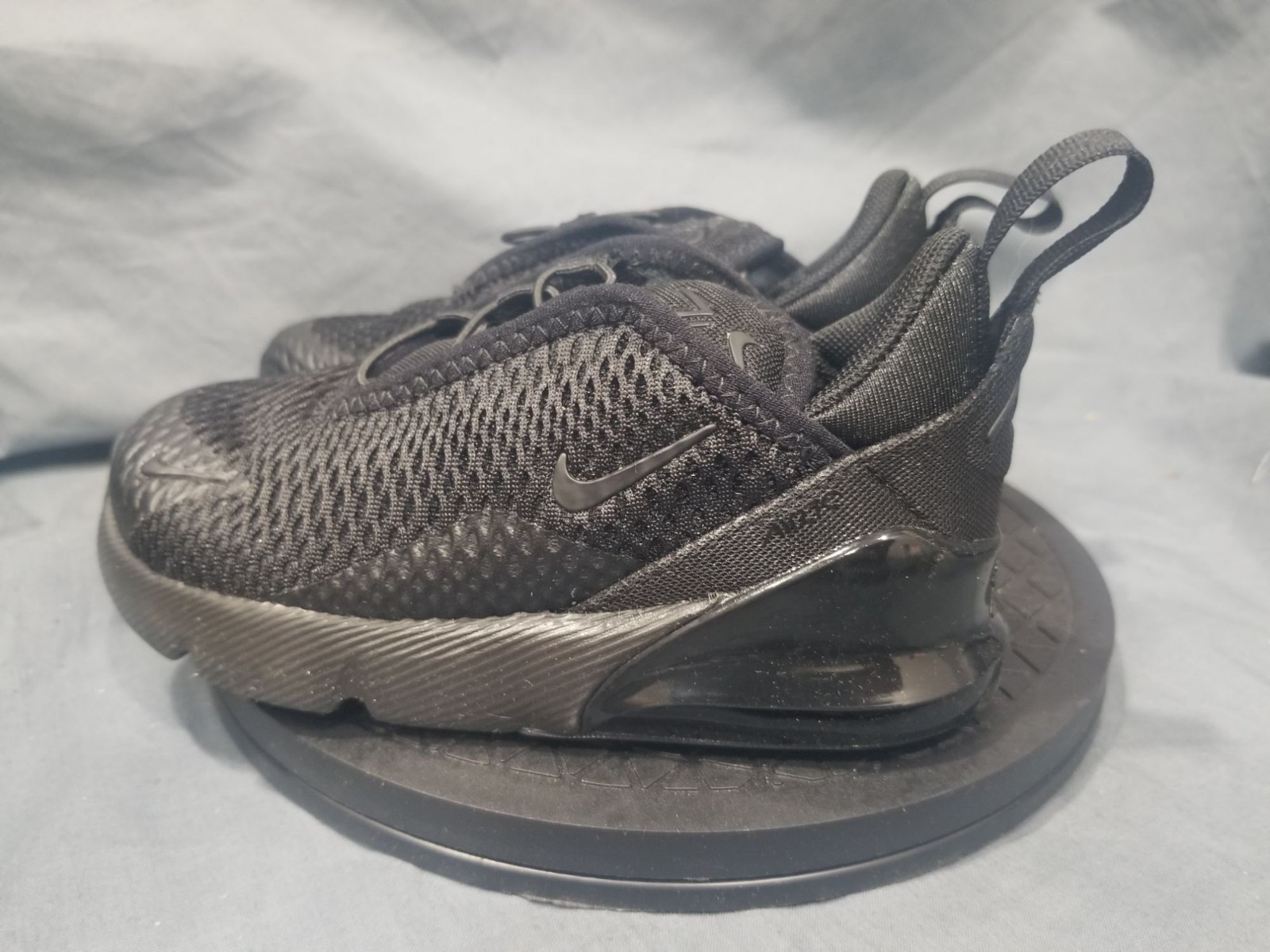 Nike Toddlers Air Max 270 (TD) Sneakers Black/Black  Size 8 NEW NO BOX!