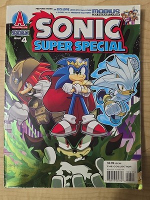 Sonic Super Special #4 Archie Comics Foil Cover 2012 SEGA Dr Robotnick Hedgehog