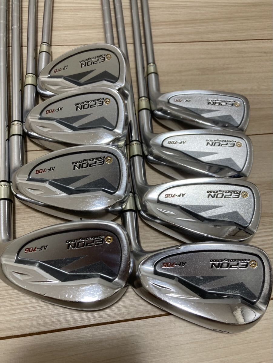 EPON AF-706 6-SW 8Piece Set Iron Modus TOUR105  Flex S 473156
