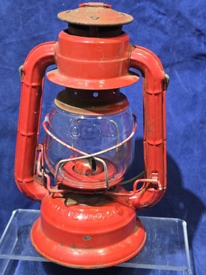 Vintage Dietz No. 50 Red Kerosene Oil Lantern Hong Kong | eBay