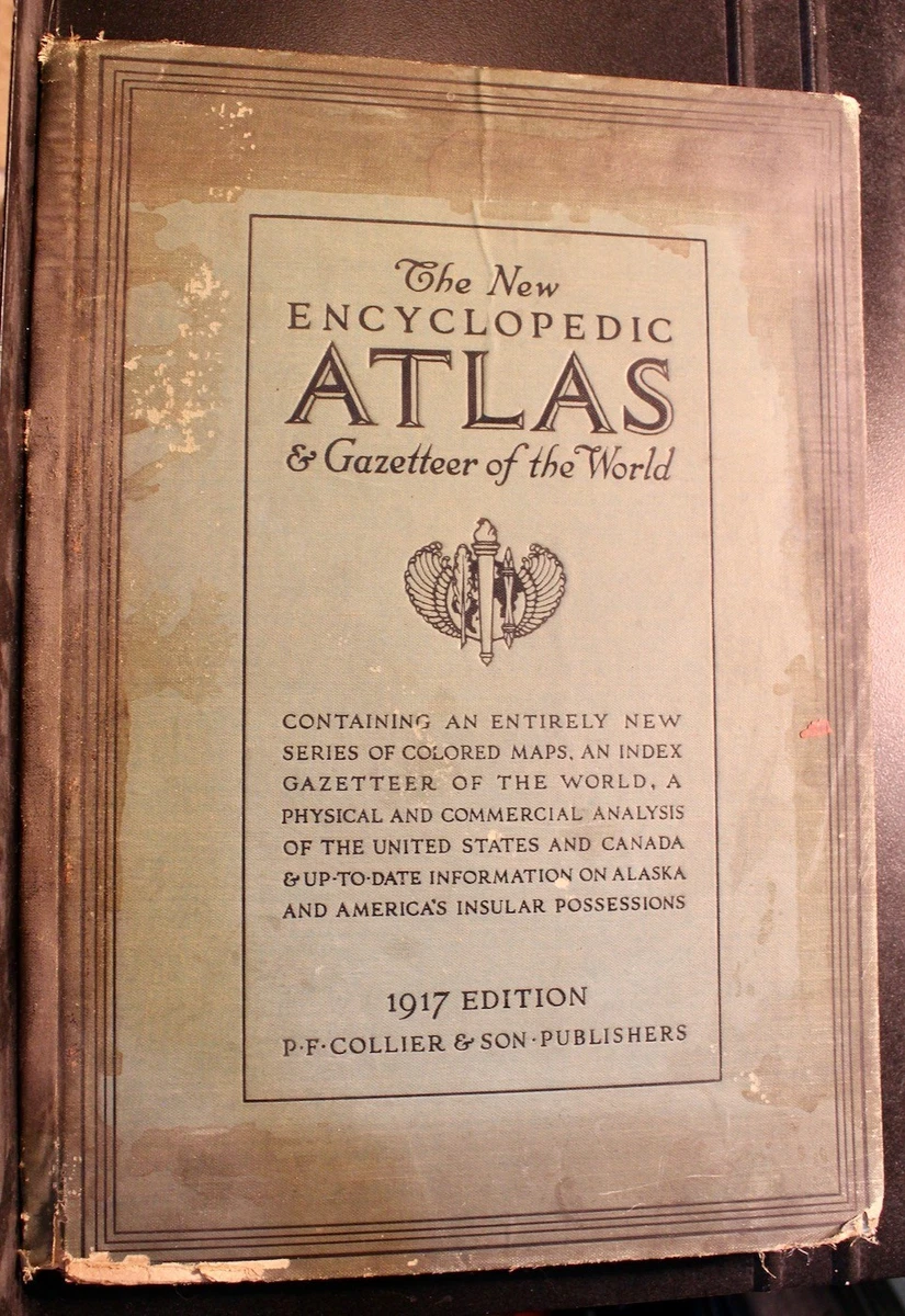 Antique World Atlas 1910-1919 Date Range for sale | eBay
