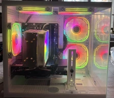 Gaming PC Ryzen 5 5600 RX 6500 16GB DDR4 3200MHz RAM 1TB NVMe SSD RGB WiFi 6