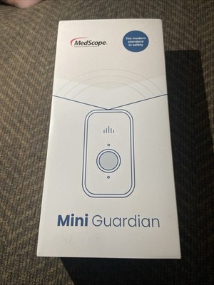 MED SCOPE Mini Guardian Medical Alert Device Mew Never Used
