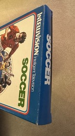Intellivision Soccer 1979 White Label Complete In Box Video Game