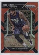 2016-17 Panini Prizm Go Hard or Home Orange 18/49 DeMarcus Cousins #15 1d77