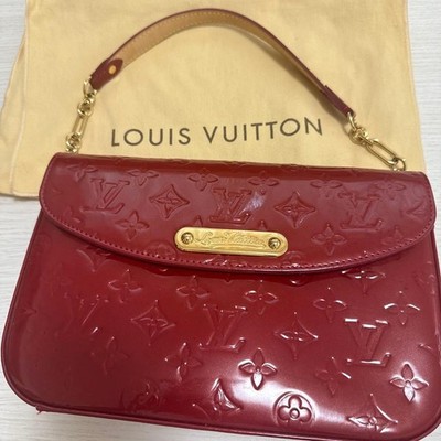 Louis Vuitton Monogram Vernis Rodeo Drive Schultertasche Rot M93599