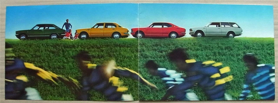 TOYOTA COROLLA 1200 Car Range Sales Brochure c1971-72 #77604 SEDAN Coupe SL - Image 2 of 4