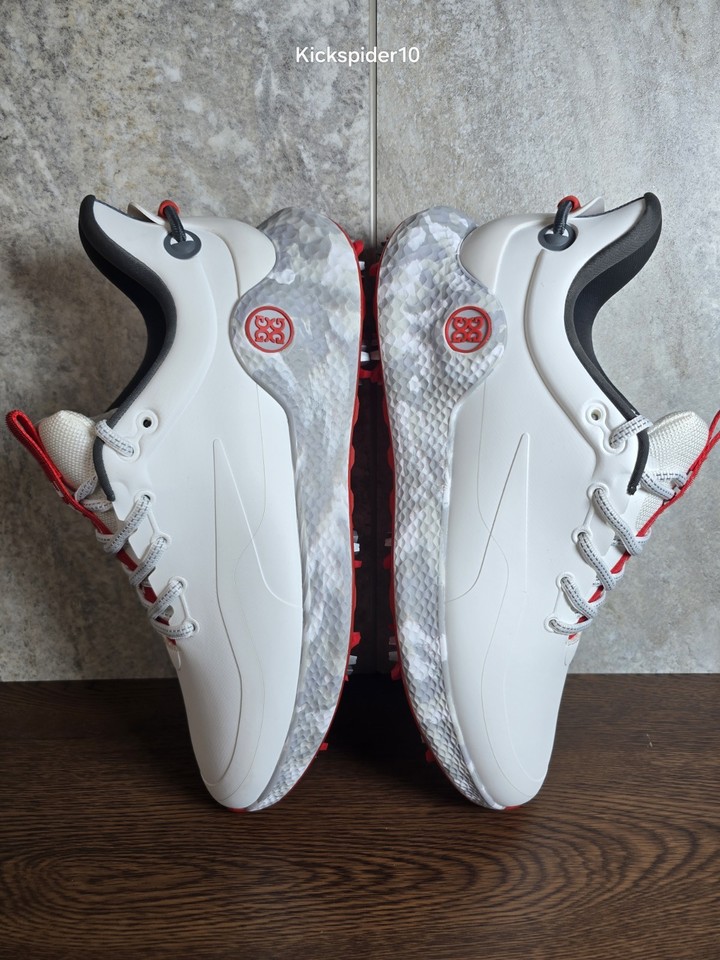 G/FORE MG4+ O2 G/LOCK Camo Mid Sole Golf Shoe Snow Charcoal Red Size 10 ...