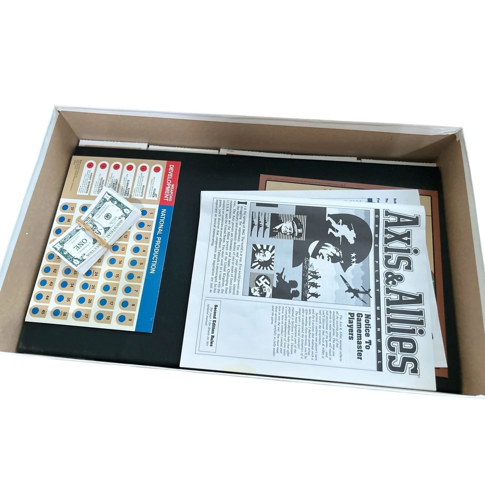 Axis & Allies Gamemaster Series A Game of High Adventure World War II Game MB - Image 4 of 4