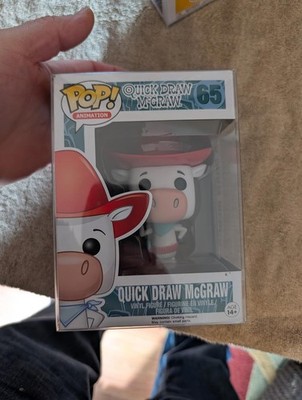 Funko Pop Animation Quick Draw McGraw Vinyl Figure #65 PLASTIC CASE