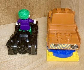 Lego Duplo Lot Batman Adventure 10823 Joker Challenge 10544 Cars Mater