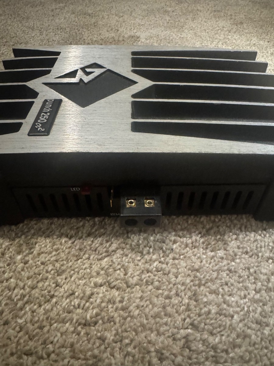 Rockford Fosgate Punch 250a2 アンプ Rockford Fosgate PUNCH 250a2 Car Audio Amplifier OLD SCHOOL
